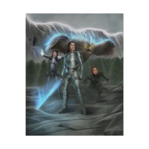 Epic Fantasy Rolled Posters, Wall Art for Game Lovers, Adventure Decor, Gift for Fantasy Fans, Unique Room Decoration